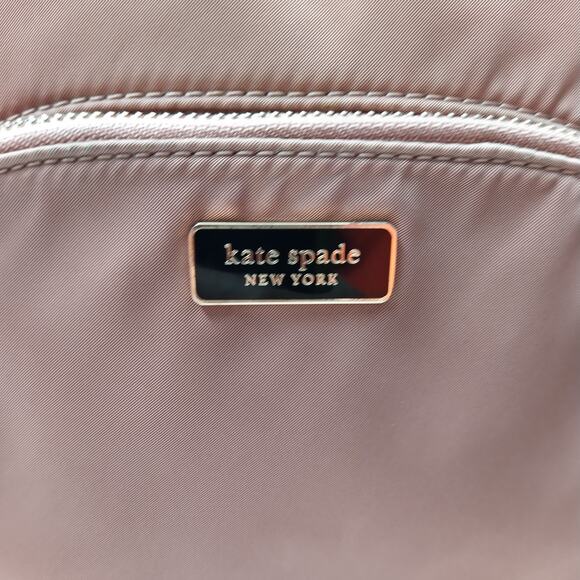 Kate Spade New York Brown Nylon Zipper Closure Top Handle Backpack main image 5